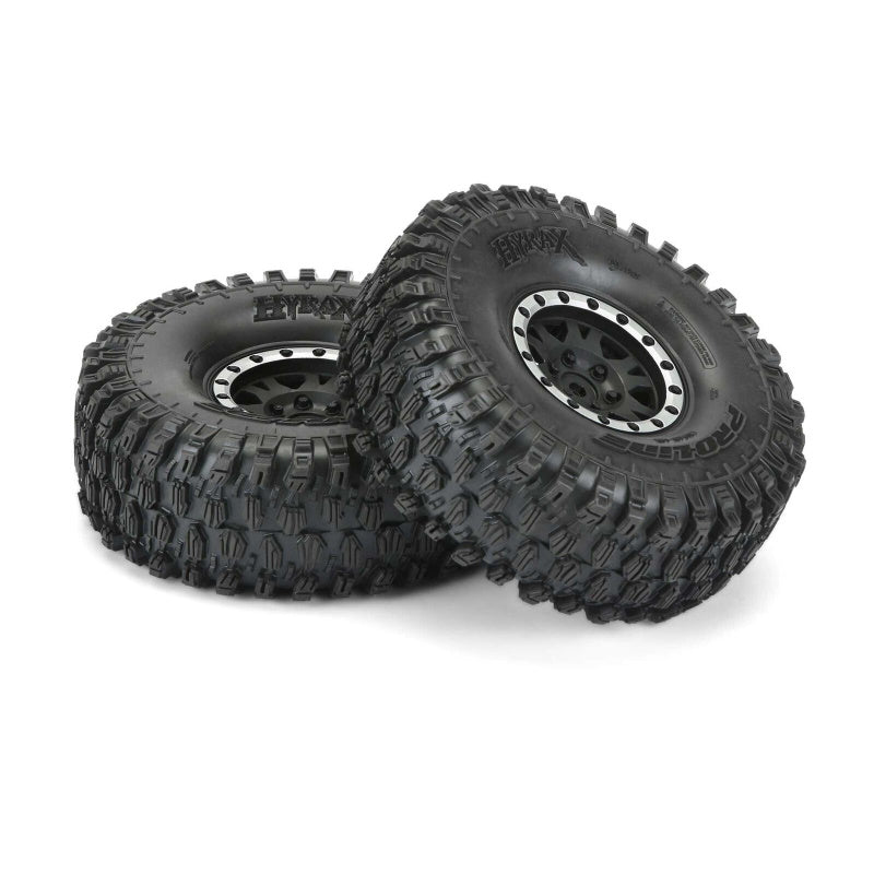 Pro-Line 10128-12 1/10 Hyrax Predator Mounted 1.9 Rock Crawler Tires (2) - PowerHobby