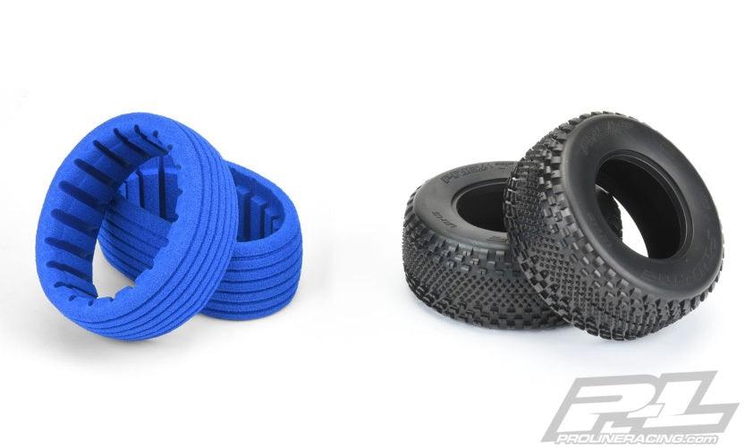 Pro Line 10169-103 Prism SC Front 2.2"/3.0" Z3 Carpet Tires For SC Truck Front - PowerHobby
