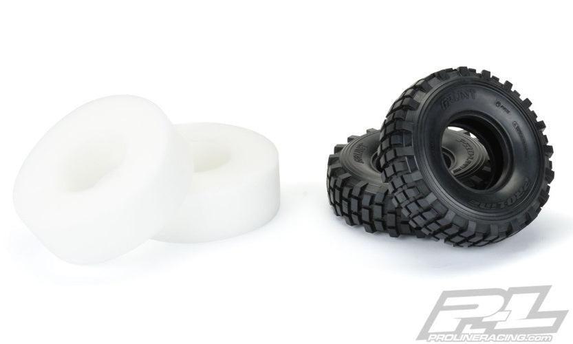 Pro-Line 10172-14 Grunt 1.9" G8 Rock Terrain Truck Tires For Front/Rear 1.9" Crawler - PowerHobby