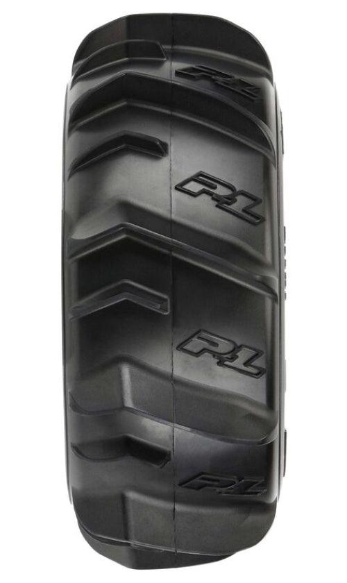 Pro-Line 1/7 Dumont Paddle F/R Tires Pre-Mounted 17mm (2) Black Arrma Mojave - PowerHobby