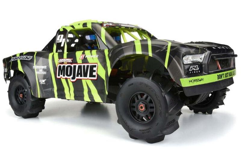 Pro-Line 1/7 Dumont Paddle F/R Tires Pre-Mounted 17mm (2) Black Arrma Mojave - PowerHobby
