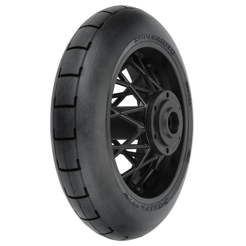 Pro-Line 1/4 Supermoto S3 Motorcycle Rear Mounted Tires Losi PROMOTO MX - PowerHobby
