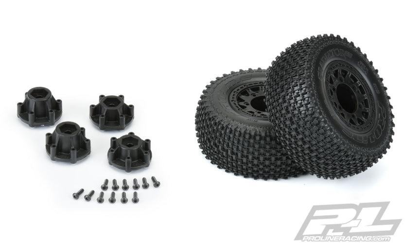 Pro-Line Gladiator SC 2.2"/3.0" M2 (Medium) Off-Road Tires Mounted Tra Slash - PowerHobby