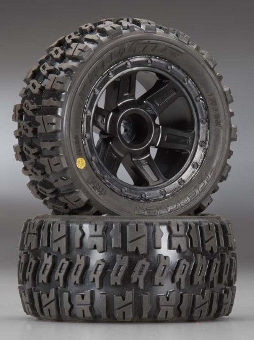 Pro-Line 1194-11 Mounted Trencher 2.2" M2 Tires/Wheels (2) 1/16 E-Revo - PowerHobby