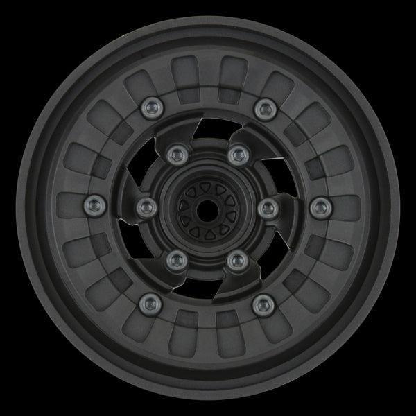 Pro-Line 2789-03 Vice CrushLock 2.6" Black/Black 6x30 Rock Crawler Wheels (2) - PowerHobby