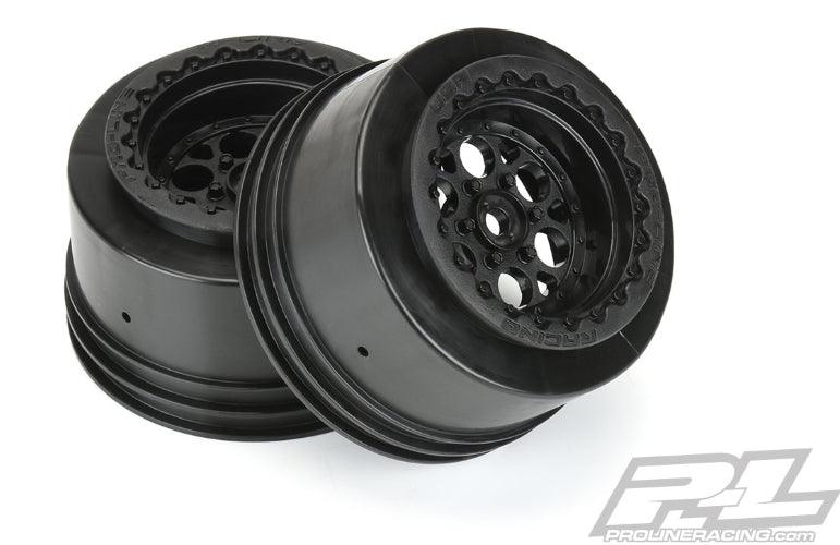 Pro-Line 2794-03 Showtime+Wide SC /Standard SC 2.2"/3.0" Black Wheels Losi 22S - PowerHobby