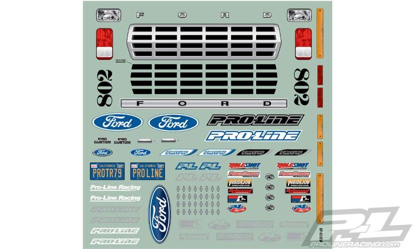 Pro-Line 3519-00 1979 Ford F-150 Race Truck Clear Body Slash 2wd / 4x4 SC10 SCTE - PowerHobby