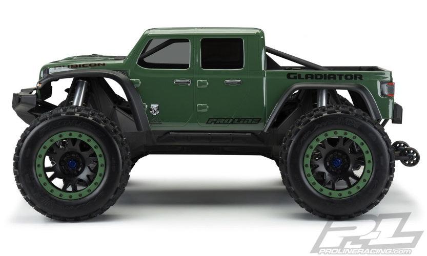 Pro Line 3533-17 Pre-Cut Jeep Gladiator Rubicon Clear Body FOR Traxxas X-Maxx - PowerHobby