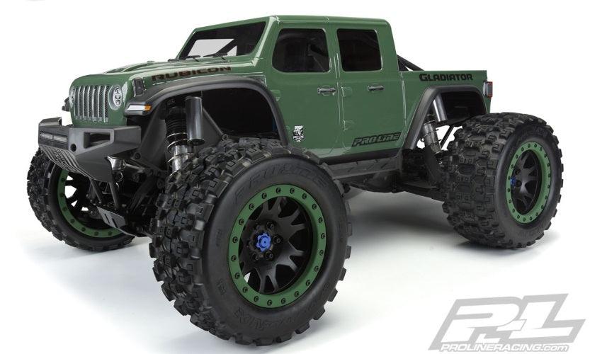 Pro Line 3533-17 Pre-Cut Jeep Gladiator Rubicon Clear Body FOR Traxxas X-Maxx - PowerHobby