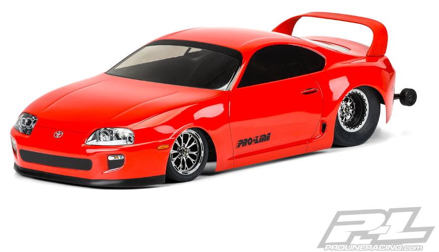 Pro-line 1995 Toyota Supra Clear Body Losi 22S Slash 2wd Drag Car AE DR10 - PowerHobby