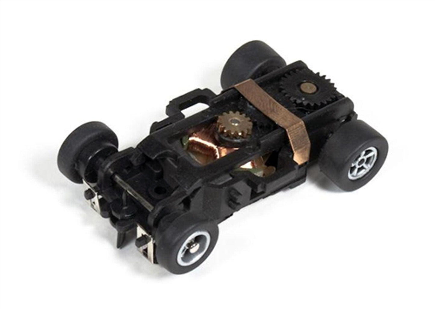 Autoworld Complete Xtraction Rolling Chassis Ho Scale Slot Car AW X-Traction - PowerHobby