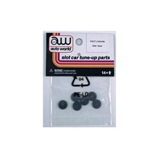 Auto World Thunderjet Chassis Tjet Parts Idler Gear 6pc Slot Car - PowerHobby