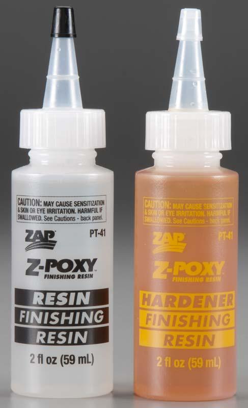Zap PT41 Z-Poxy Finishing Resin Set 4 Oz Glue - PowerHobby