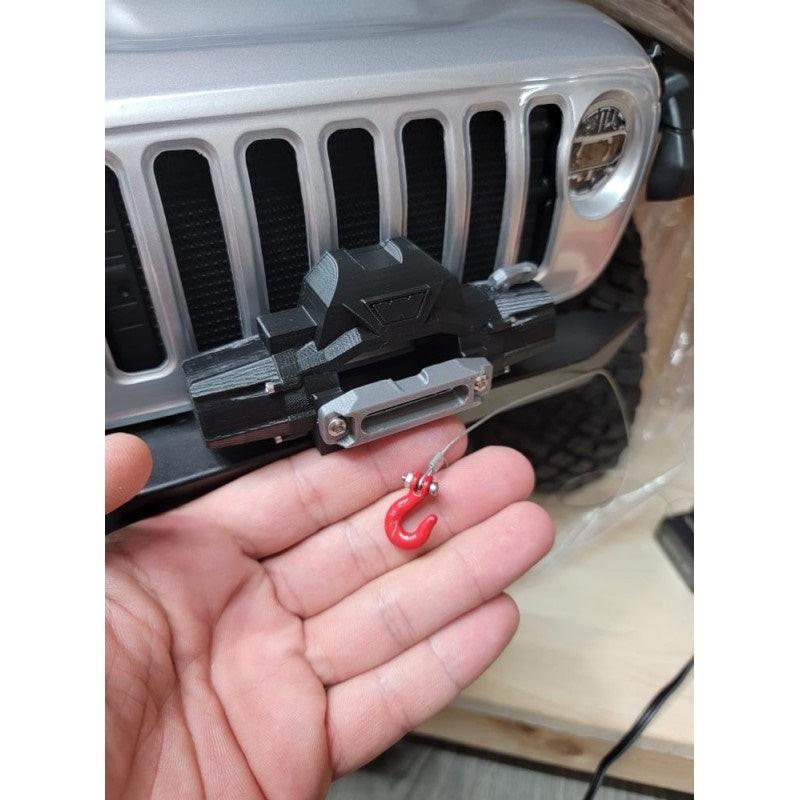 Exclusive RC ERC-6-1144 Winch (Mock/ Use with servo winch) - PowerHobby