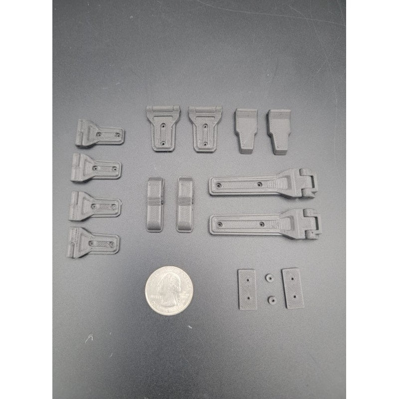 Exclusive RC ERC-6-1131 SCX6 Exterior Hinge Kit - PowerHobby