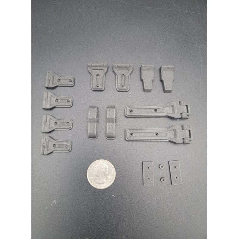 Exclusive RC ERC-6-1131 SCX6 Exterior Hinge Kit - PowerHobby