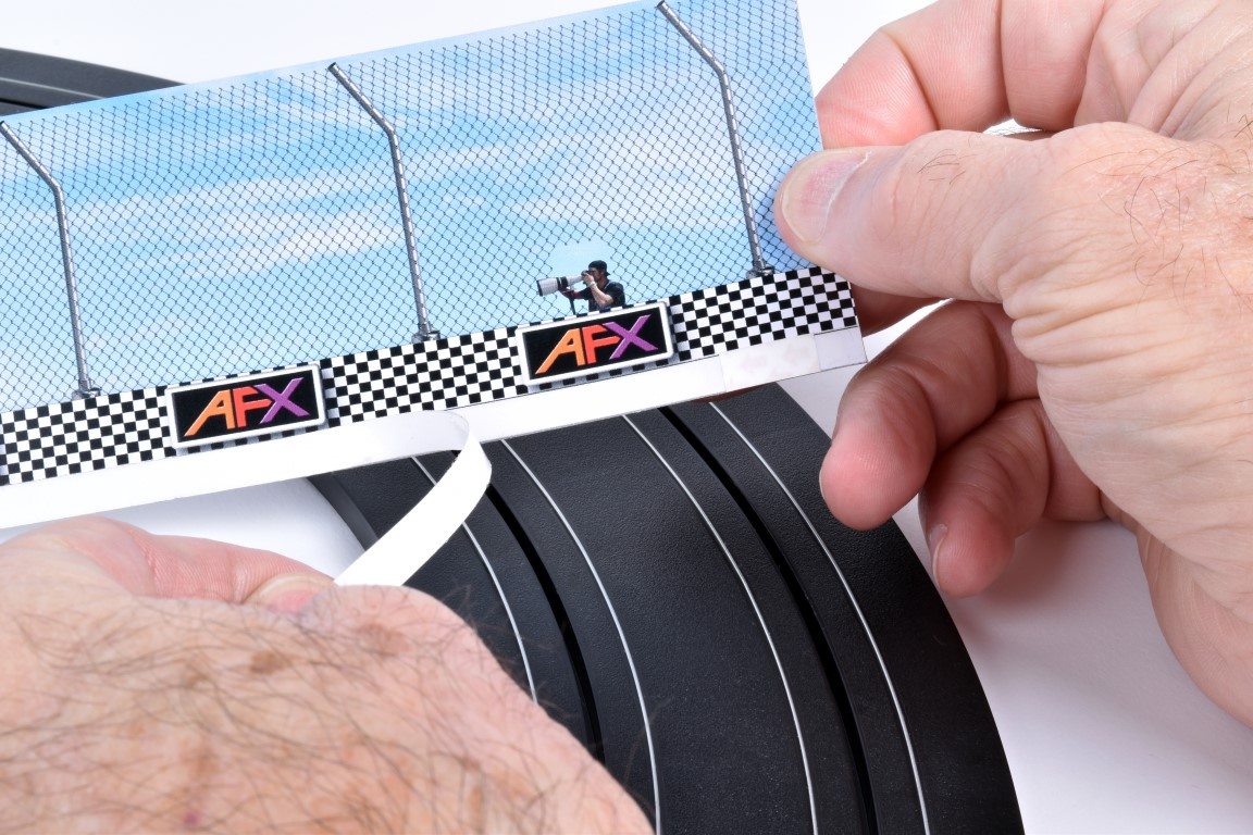 AFX 1071 Race Barrier for HO Slot Car Track AFX1071 Racemasters Aurora - PowerHobby