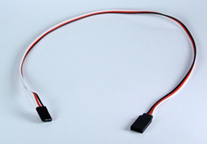 Racers RCE1654 18" (458Mm) Universal Extension Lead w/Male Connector 22Awg - PowerHobby