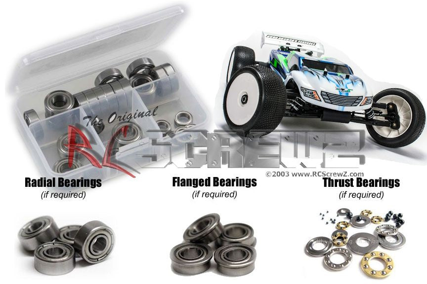 RCScrewz mug028b Mugen Seiki MBX-7T Eco Metal Shielded Bearings - PowerHobby