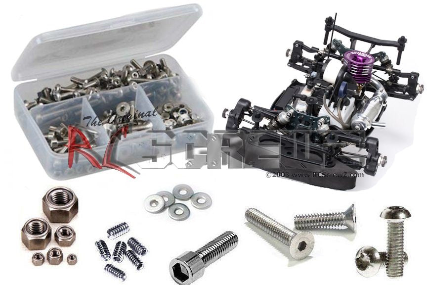 RCScrewz mug032 Mugen Seiki MGT7 Nitro Stainless Steel Screw - PowerHobby