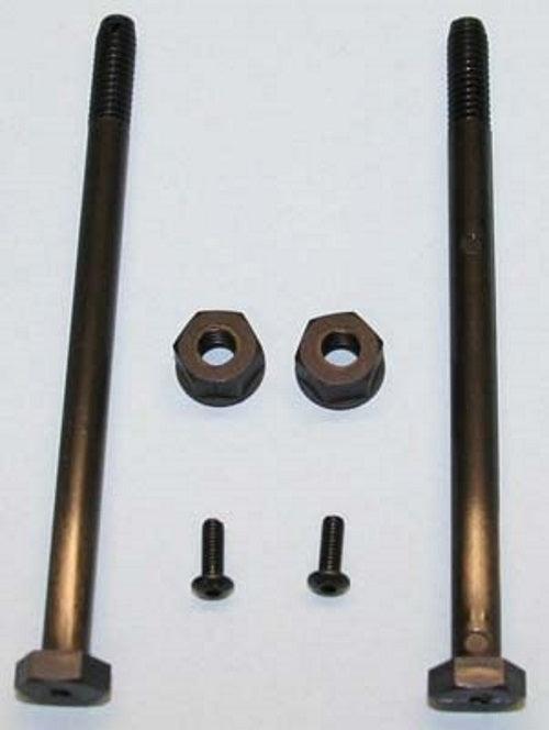 RJ Speed 2429 Threaded Body Post 4" w/Hardware (2) 1/10 Pan Car - PowerHobby