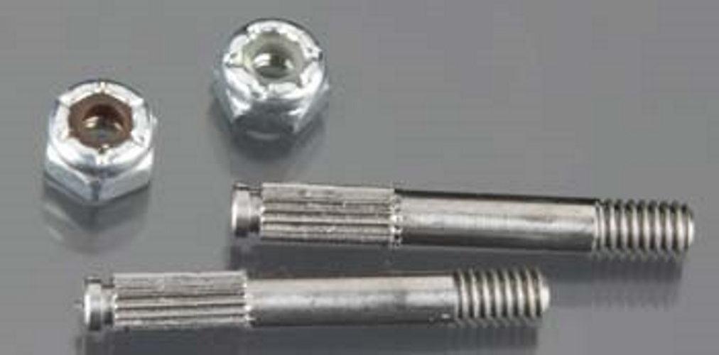 RJ Speed 5364 Threaded Stub Axles w/Nuts (2) Legends Sprinter Spec 10 Pan Car - PowerHobby