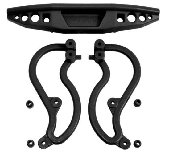 RPM 70832 Rear Bumper Black Traxxas Stampede 2WD - PowerHobby