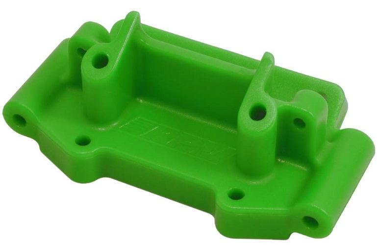 RPM 73754 Front Bulkhead Green Traxxas 2WD Vechicles Nitro Slash Bandit Rustler - PowerHobby
