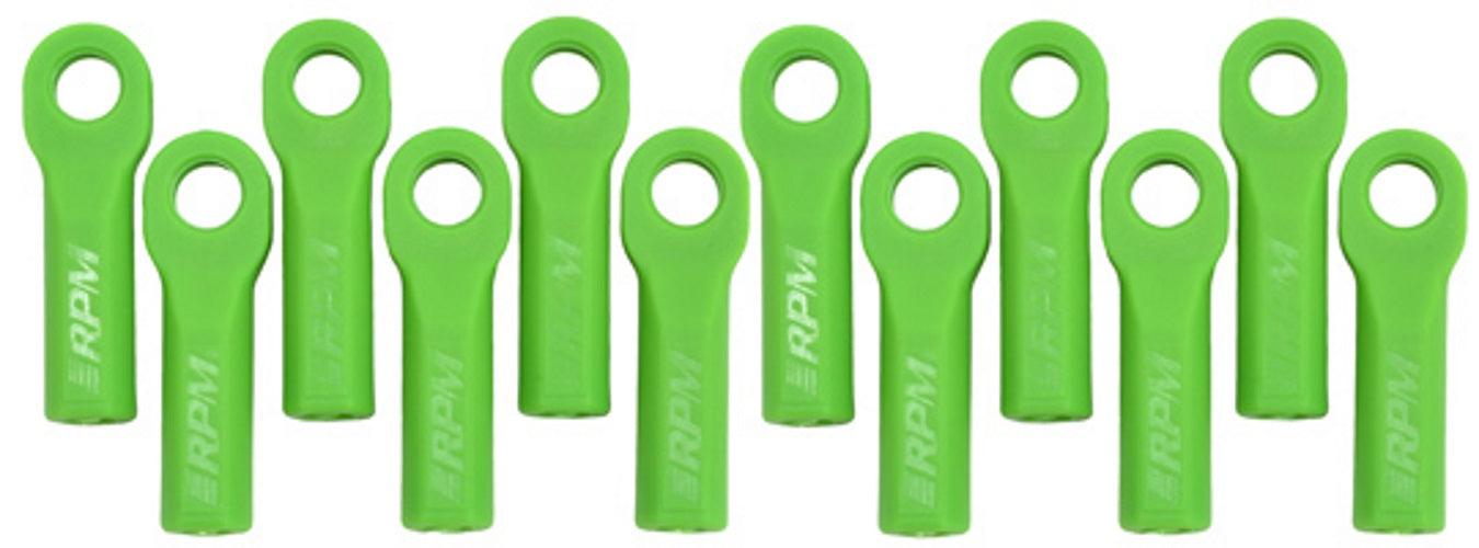 RPM 80514 Long Rod Ends Green Traxxas Slash Summit T-Maxx E-Maxx Revo Rustler - PowerHobby