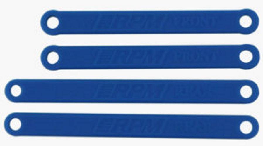 RPM 81265 Heavy Duty Camber Links Blue Traxxas 2WD Rustler 2WD Stampede - PowerHobby