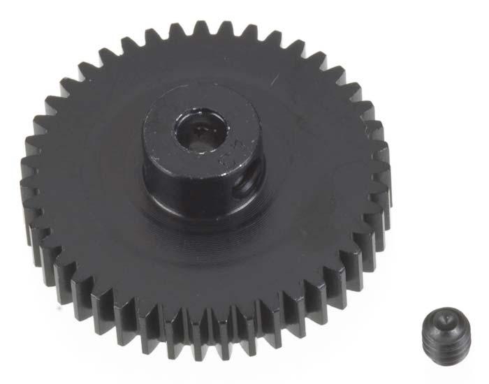 Robinson Racing 1343 "Aluminum Pro" 48P Pinion Gear 43T - PowerHobby
