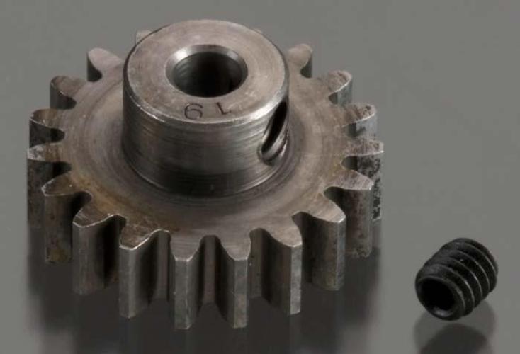Robinson Racing 1719 Hardened 32P Absolute Pinion Gear 19T - PowerHobby