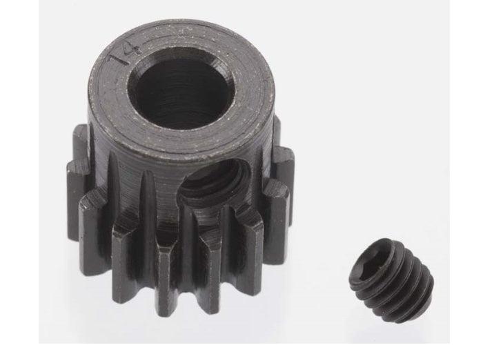 Robinson Racing 8614 X-Hard 14T 32P Black Steel Pinion 5mm - PowerHobby