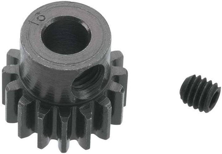 Robinson Racing 8616 X-Hard Black Steel 16T 32P Pinion 5mm - PowerHobby