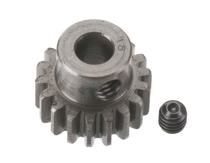 Robinson Racing 8718 Pinion Gear Xtra Hard 5mm 8 Mod 18T - PowerHobby