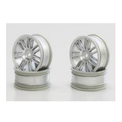 KYOSHO R246-4106 RE30 Silver RAYS Wheel VOLK Ra TF-5 Stallion / TF-5 / EP FAZER - PowerHobby