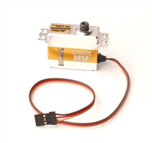 Savox SV1260MG Mini Digital HV High Voltage Servo w Aluminum Case - PowerHobby