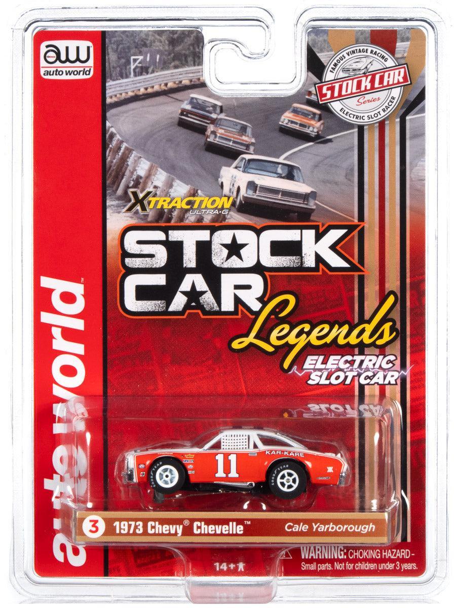Auto World Xtraction R31 Chevrolet Chevelle Cale Yarborough HO Slot Car SC355 - PowerHobby