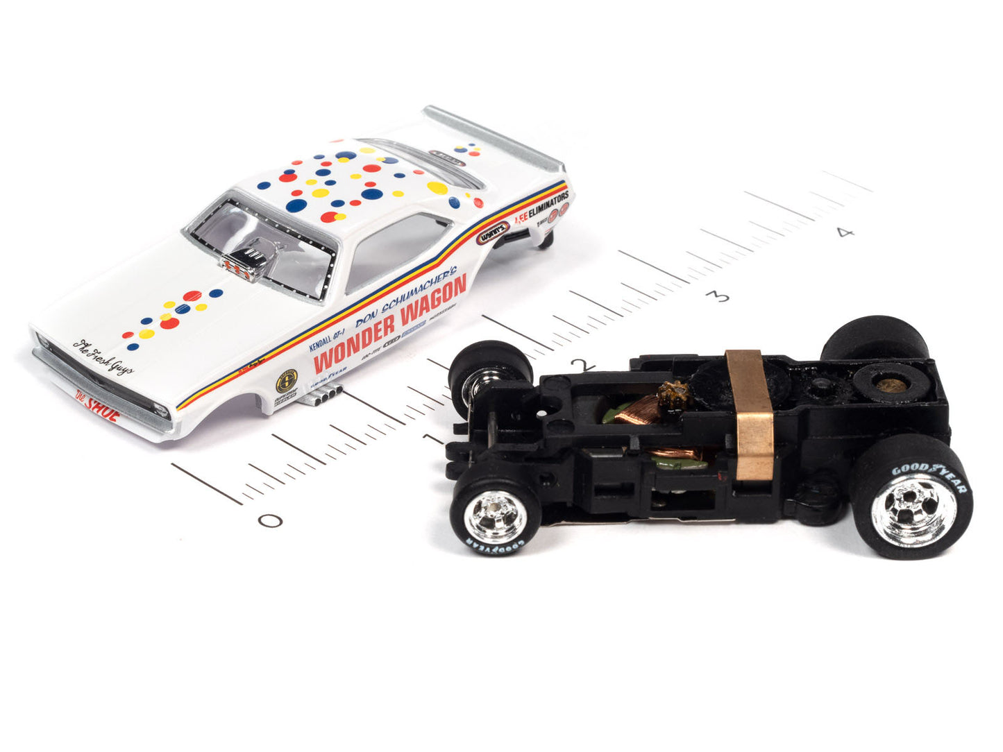 Auto World Don Schumacher Plymouth Barracuda Wonder Wagon Ho Slot Car SC363 - PowerHobby