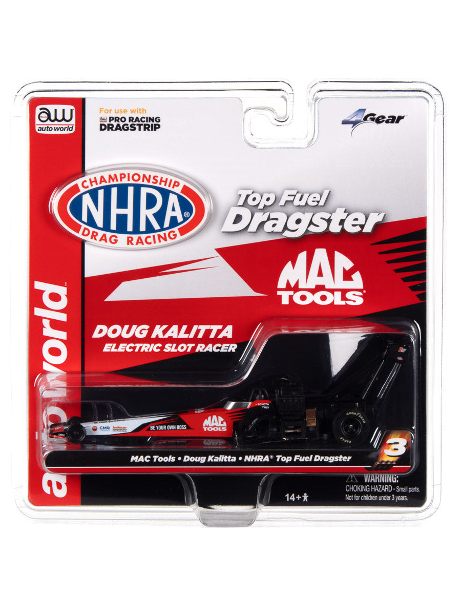 Auto World 4Gear NHRA Steve Torrence CAPCO Top Fuel Dragster HO Scale Slot Car SC370 R27 - PowerHobby