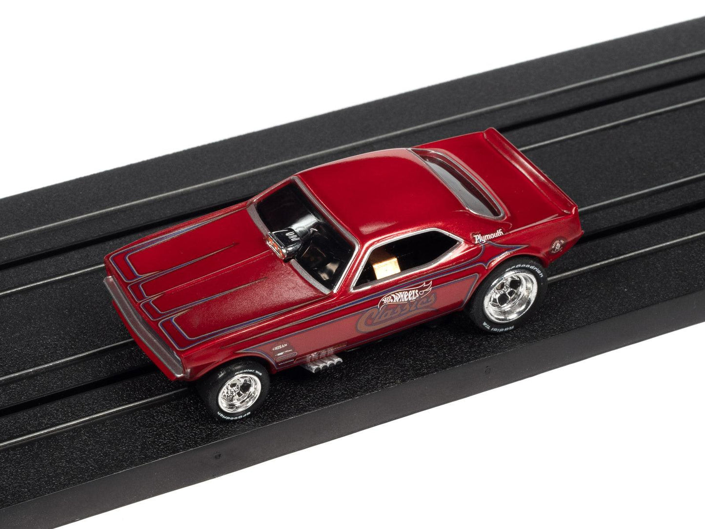 Auto World 1970 Plymouth Cuda Funny Car Hot Wheels HO Slot Car SC382 - PowerHobby