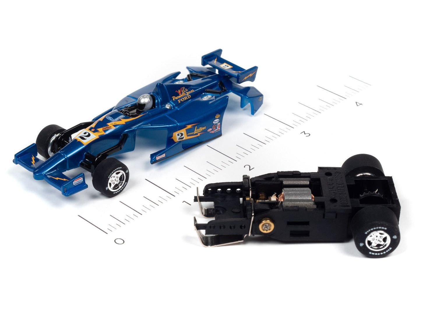 Auto World Super III 2014 INDY Car JL Special #2 HO Scale Slot Car SC383 - PowerHobby