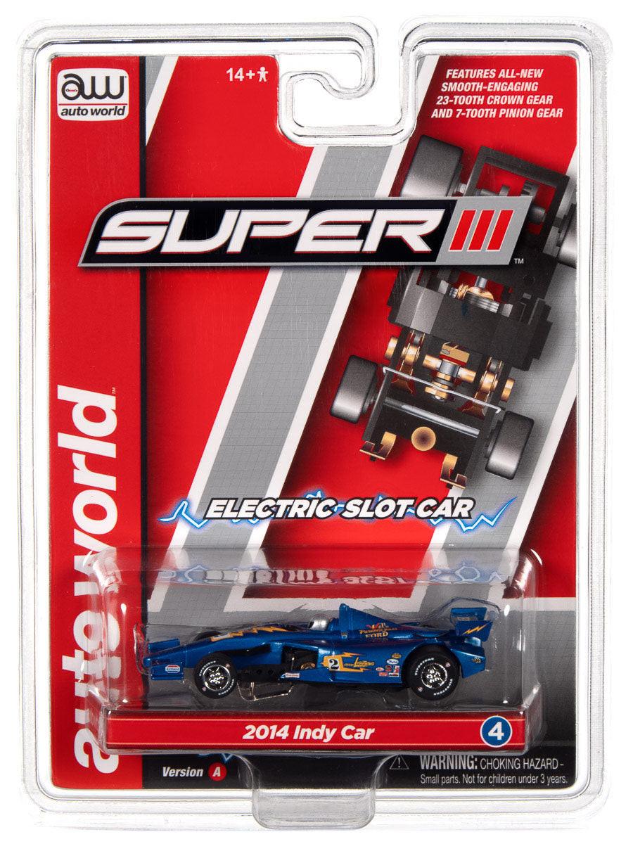 Auto World Super III 2014 INDY Car JL Special #2 HO Scale Slot Car SC383 - PowerHobby