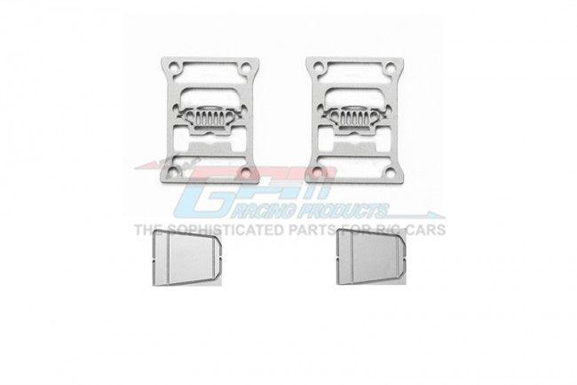 GPM RC CAR TAILLIGHT COVER TYPE B AXIAL SCX10 III JEEP JL WRANGLER SILVER - PowerHobby