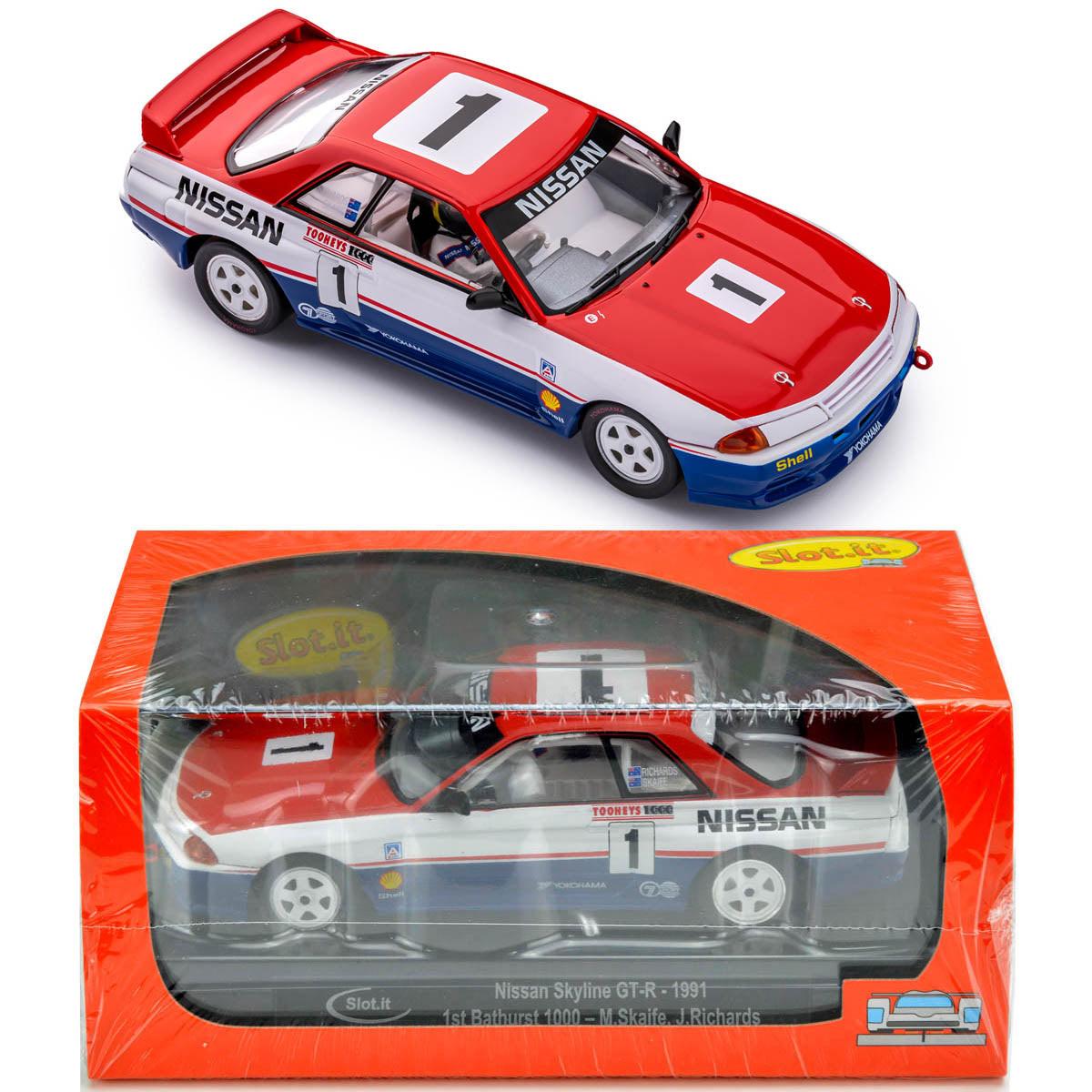 NISSAN SKYLINE GT-R #32 SAURUS CHAMP JTC 1991 HPI RACING 8588 1/43 HPIRACING