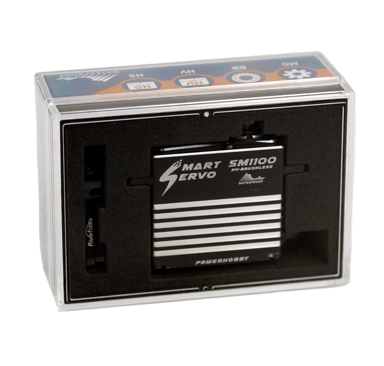 Powerhobby SM1100 78KG Super MEGA Torque Steel Gears WP Smart Programmable Servo - PowerHobby