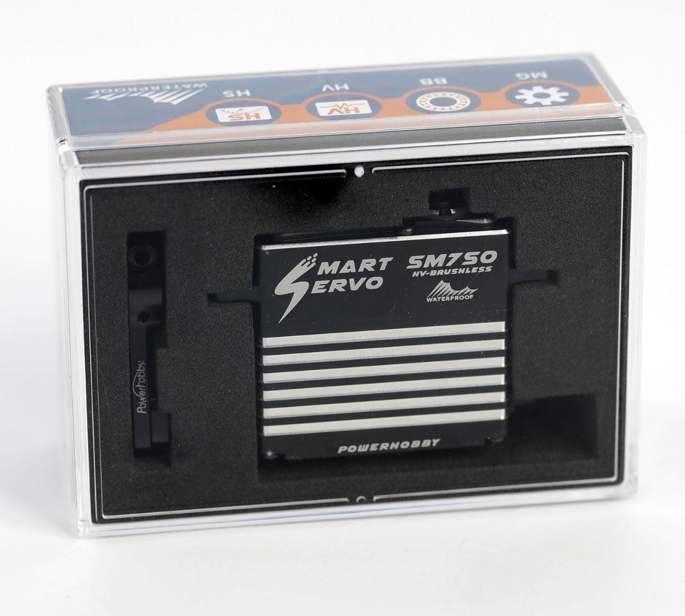 Powerhobby SM750 54KG Super Torque Steel Gears WP Smart Servo / Winch - PowerHobby