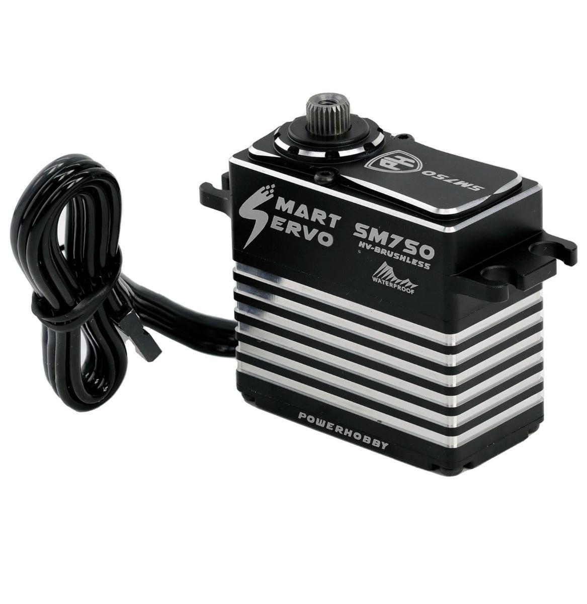 Powerhobby SM750 54KG Super Torque Steel Gears WP Smart Servo / Winch - PowerHobby
