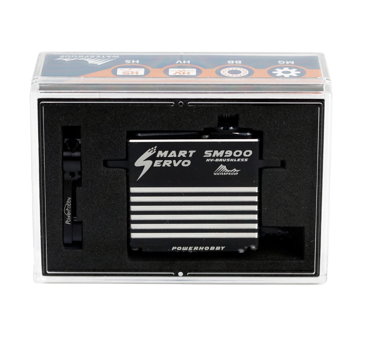 Powerhobby SM900 68KG Super High Torque Steel Gears WP Smart Servo / Winch - PowerHobby