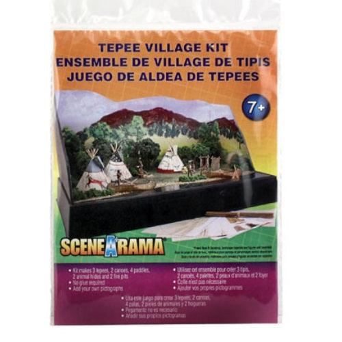 Woodland Scenics SP4133 Scene-A-Rama Tepee Village Kit - PowerHobby